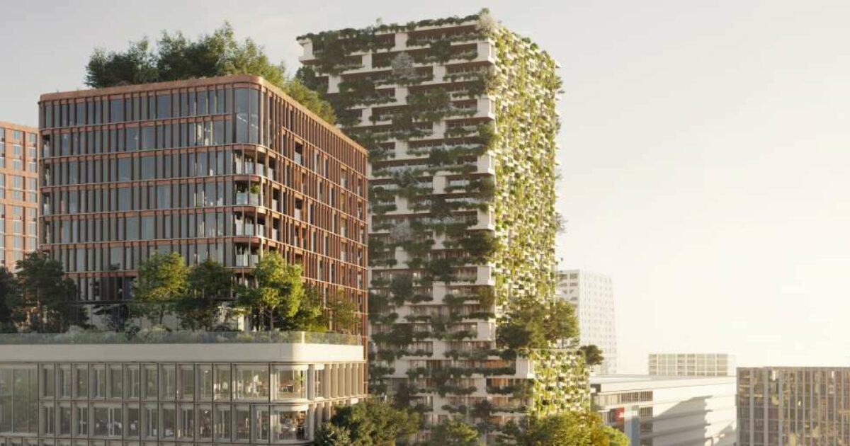 Bij dit gebouw hoef je er niet bij te zeggen dat het duurzaam is: “Hier