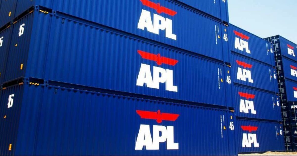 Containervervoerder APL realiseert CO2-reductie van 48 procent | Change ...