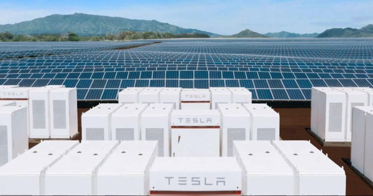 Tesla’s opslagbatterij krijgt grote broer Britse miljardair gaat voor