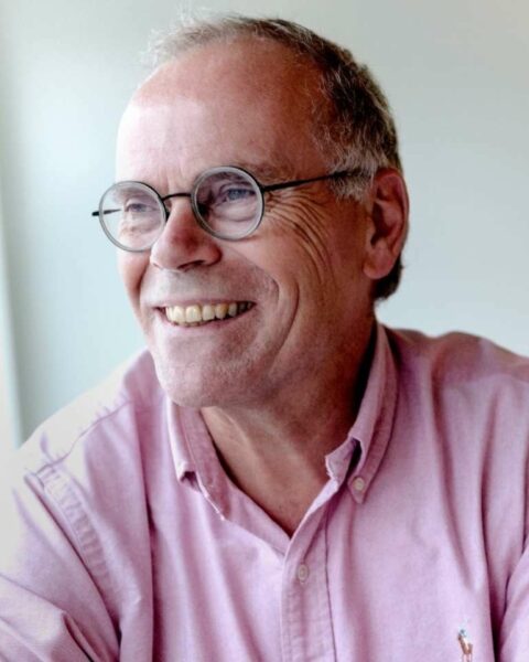 Mark post witte rand